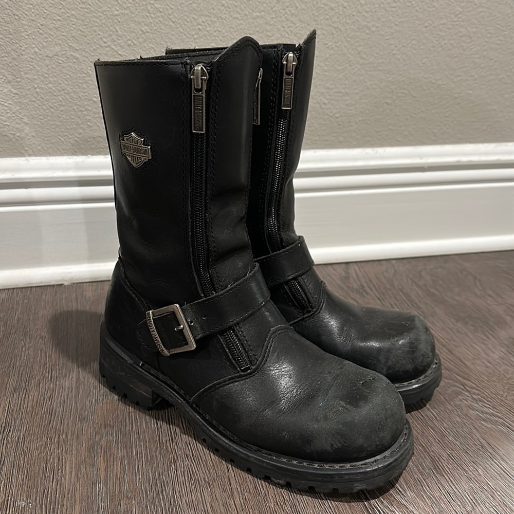 Harley Davidson Riding Leather Boots